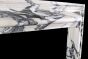 Antique bolection marble fireplace 