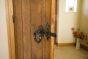 Double Braced And Beaded Cider Mill Door In Solid Oak