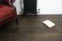 Exclusive - Wilsons pre finished engineered wide oak plank (Dark) rasp edges