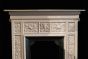 Vintage cast iron fireplace 