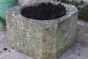 Antique garden stone planter