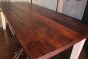 Dining / Kitchen Table with reclaimed oak top