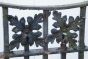 Antique wrought iron driveway gates 