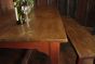 Bespoke Cottswold tapered stretcher table