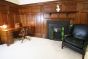 Antique panelled room