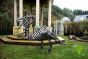 Recycled steel dragon by local artist
