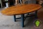 Oval Table With Oak Top