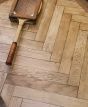 Oak parquet flooring 