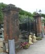 Impressive 20th Century Edinburgh Sandstone Pillars