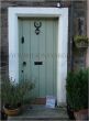 Cottage style planked door