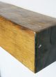 Reclaimed fireplace wooden beams