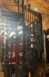 Cast iron spiral staircase with landing platform. Rising up 2580mm