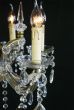 Antique crystal chandeliers