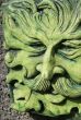 Decorative green man wall plaque 