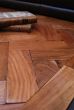 Wilson's Yard reclaimed parquet flooring 