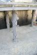 Beautiful Handmade Yorkstone Garden Table with Decorative Legs