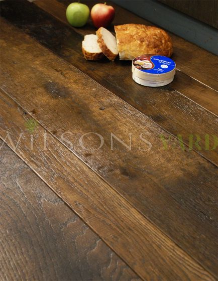 Reclaimed Oak plank flooring 