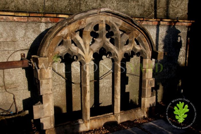 Original 19th Century Gothic Sandstone Windows