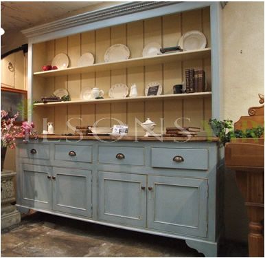 Old fashioned kitchen sales dresser