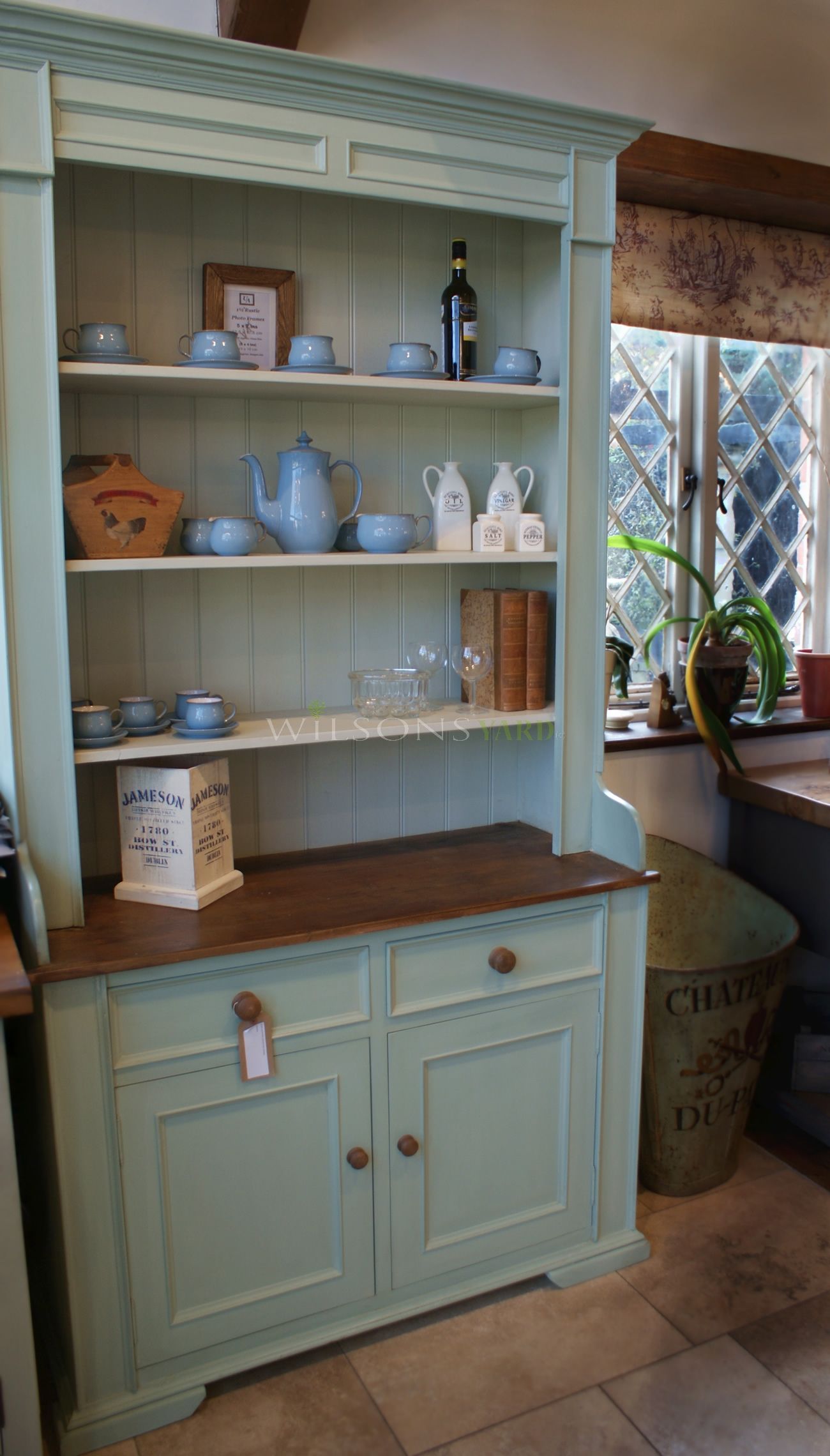 Irish Country Kitchen Dresser Hand Painted