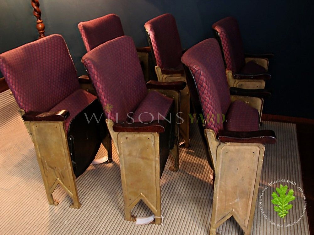 Art deco theater seats clearance