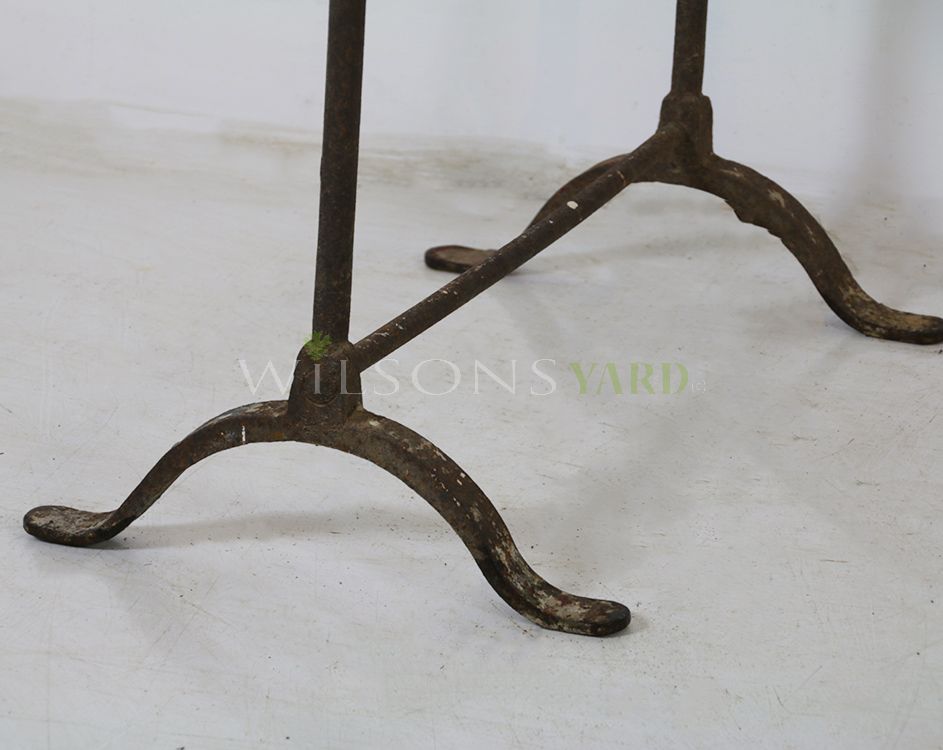 Antique blacksmiths forged builders trestle