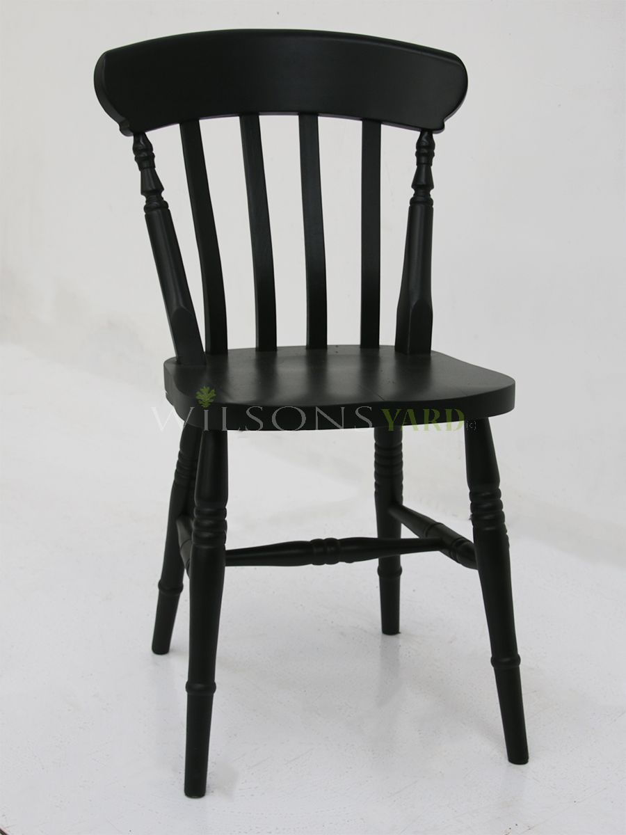 Slotted back dining chair