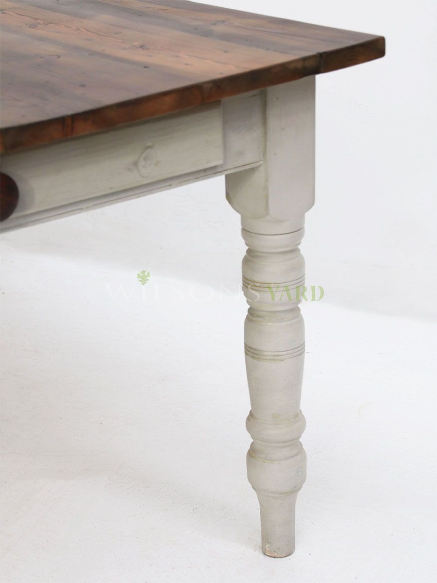 Traditional country cottage kitchen table