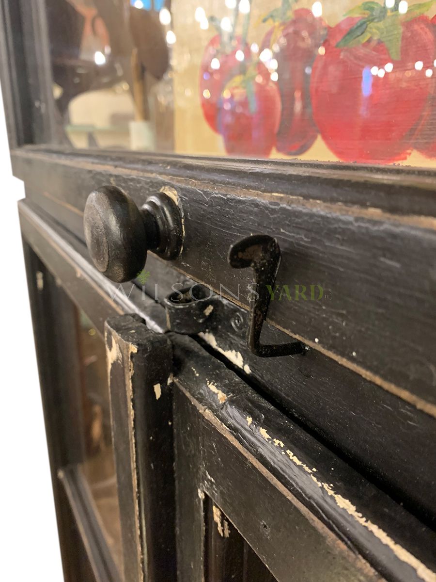 Large restored antique bookcase