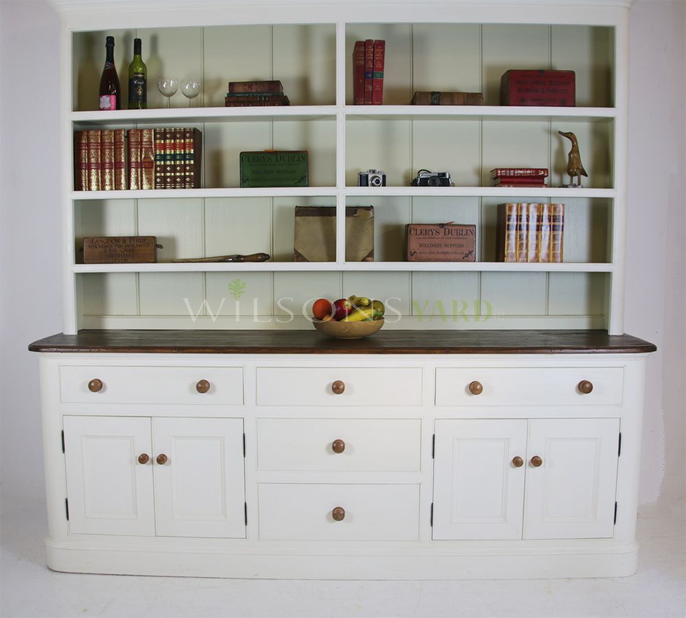 Large dresser / bookcase with rounded corners