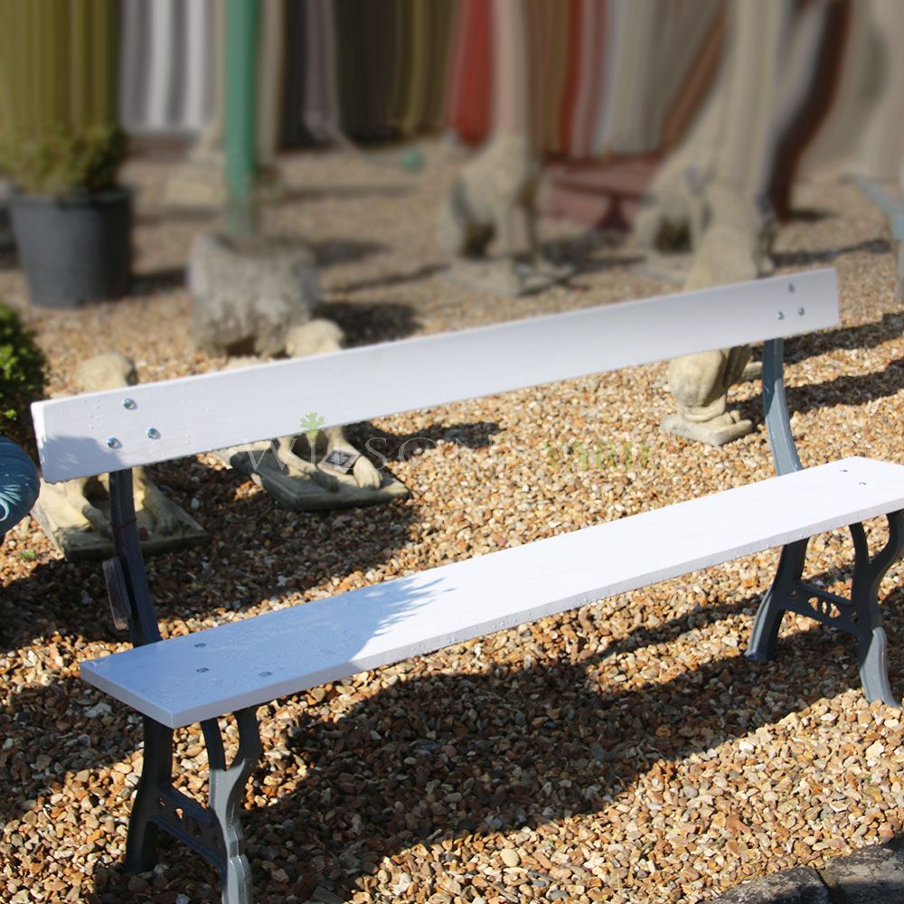 Beautiful English garden bench seat