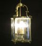 Antique brass lantern 