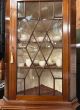 Beautiful glazed corner cupboard