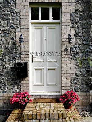 4 Panel Door with Fanlight