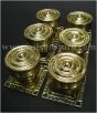 Solid Brass Chalice Door Handle / Door Knob