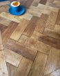 Reclaimed Oak parquet Bonham Carter House in London 