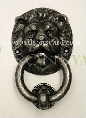 Medium Lion Cast Iron Door Knocker