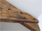 Reclaimed Pine A Frame Truss with a raised Tie Beam
