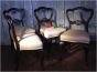 4 Number Reupholstered Dining Chairs