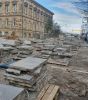 Reclaimed Custom House Square paving flags