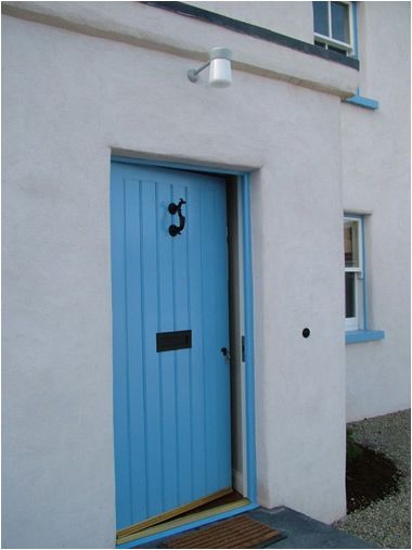 Cottage style exterior door