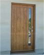 Contemporary Door & frame in solid Oak