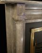 Beautiful dove grey Irish marble Georgian fireplace