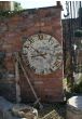 Large Decorative Distressed French Wall Clock Face