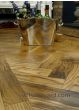 bespoke wood block dining table