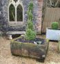 Antique stone horse trough