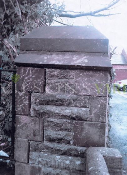 Reclaimed stone pillars Ireland