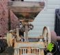 Vintage cast iron grinding mill