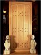 Medieval Front Door And Frame Hand Made In Solid English Oak