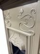 1 of 2 of a pair of restored late 19th century Art Nouveau fireplaces 